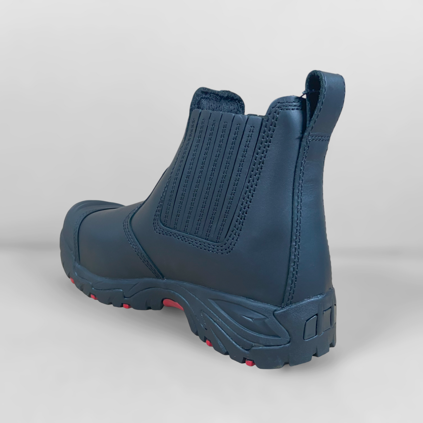 Jims Group - Ergonx Black Slip On Safety Boots + Socks Bundle