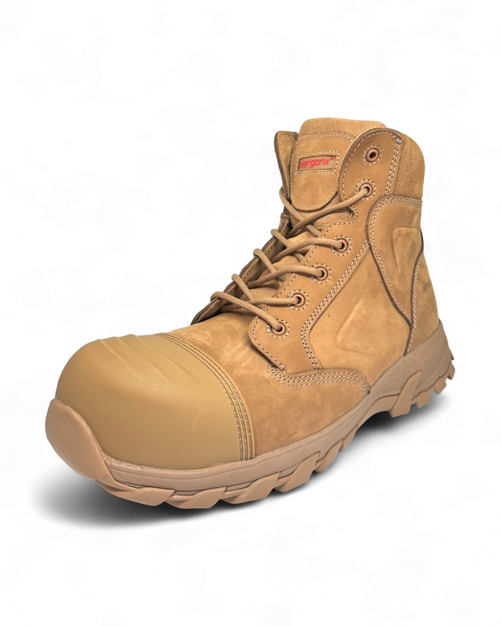 Helium All Tan safety boot — COMPOSITE SAFETY TOE