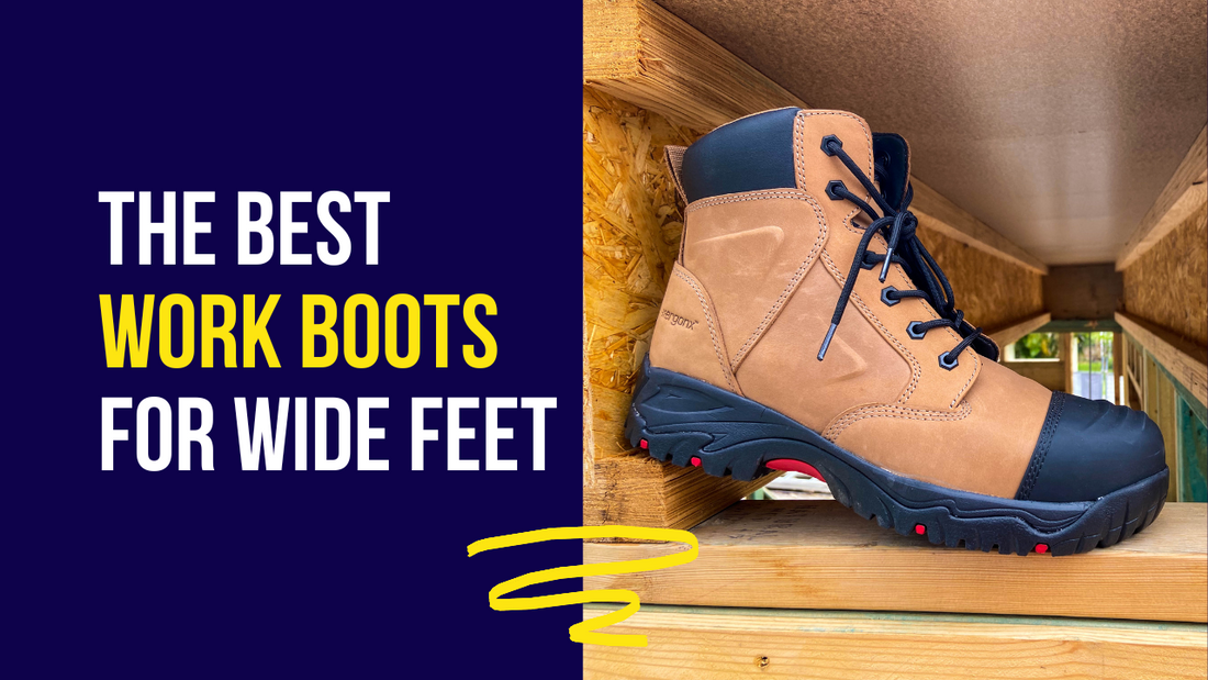 Best wide steel toe boots best sale