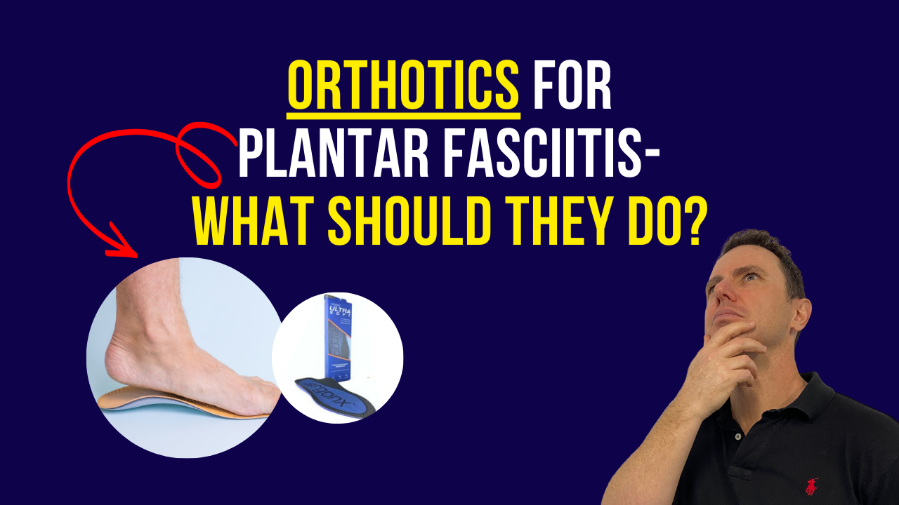 Orthotics for Plantar Fasciitis - What Should They Do? – Ergonx