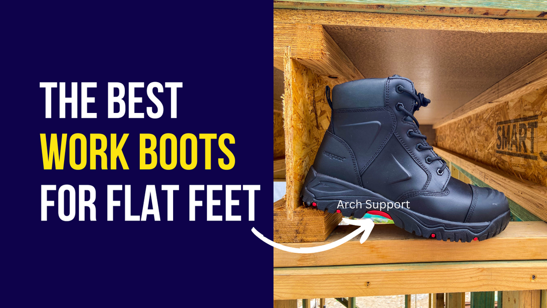 Best Work Boots for Flat Feet - Features to Note