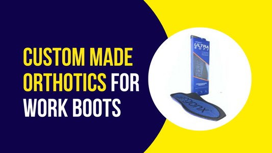 Custom-Made Orthotics for Work Boots
