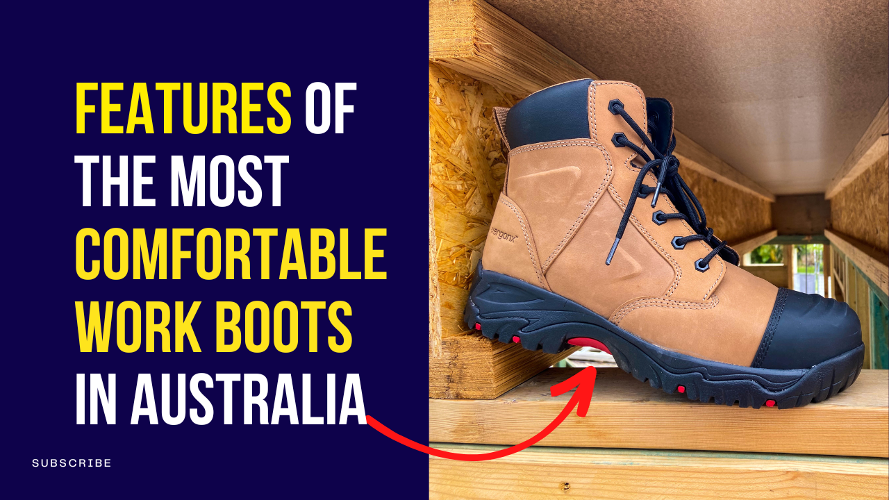 Comfortable lace clearance up work boots