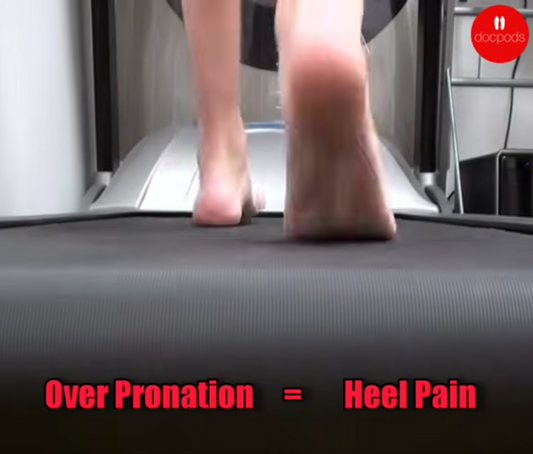 Feeling the burn in your heels? 🦶 It might be from overpronation! Let's dive into ways to ease the