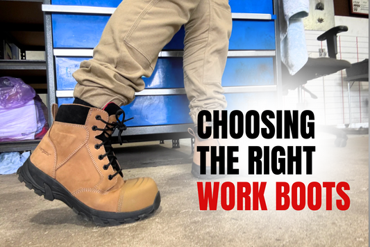 How to Choose Work Boots That Actually Support Your Feet