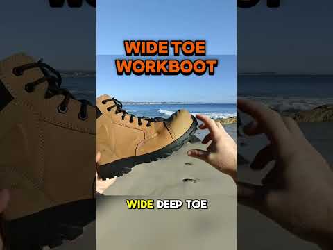 Built to Match the Shape of Your Foot Most work boots squeeze your toes into a narrow toe box — and