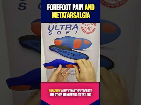 Relieve Forefoot Pain Fast: Metatarsalgia Cure with Orthotic Insoles #FootHealth #Metatarsalgia