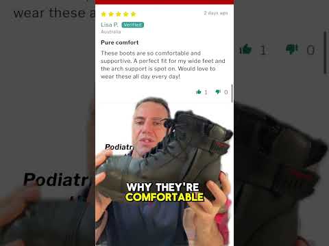 Why Lisa Chose Wide-Fit ErgonX Work Boots