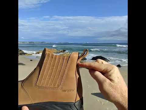Stopping Heel Slippage in Elastic Side Work Boots
