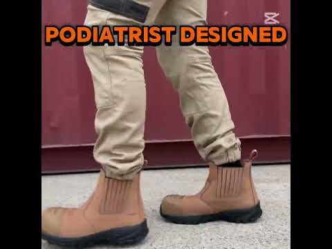 Arch Support Inside Podiatrist-Designed Work Boots