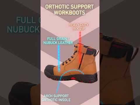 Orthotic Work Boots for All-Day Comfort | ErgonX