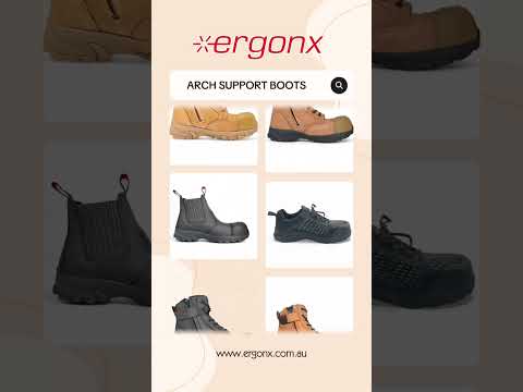 Arch Support Work Boots for Foot Comfort