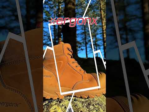 Podiatrist-Designed Work Boots 🥾👣 Ergonx Work Boots are designed by podiatrists to support and