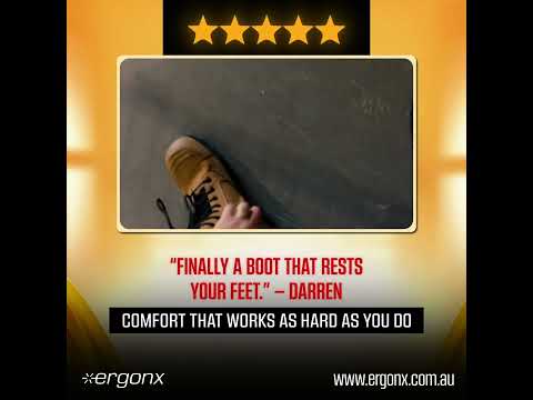 Finally, a boot that actually works as hard as you do