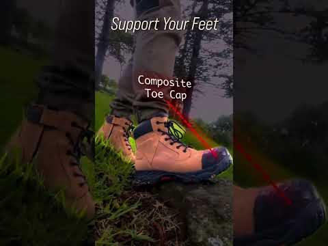 Supportive Work Boots for Managing Heel Pain