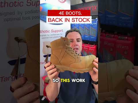 Helium 4E All-Tan Work Boots Back in Stock