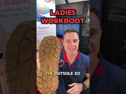 ErgonX Ladies Helium Work Boots | Podiatrist Support