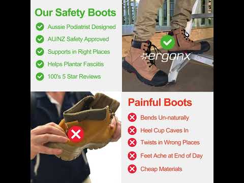 Discover the Unique Advantage of Our Work Boots vs. Others #WorkBoots #FootwearComparison