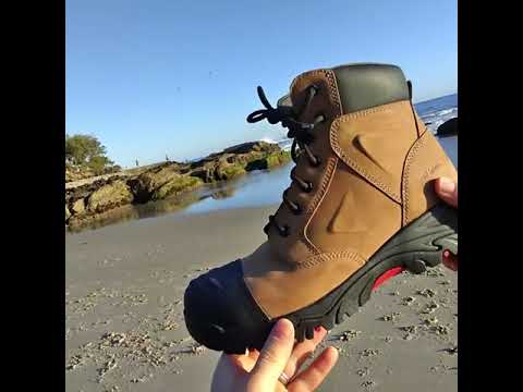 Ultimate Composite Toe Work Boot: Lightweight & Cool Comfort #ArchSupport #WorkBoots