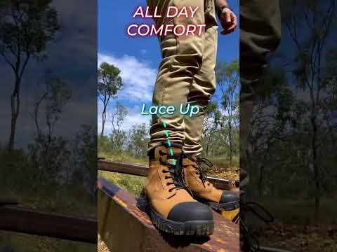 ErgonX Work Boots: Arch Support for Long Shifts