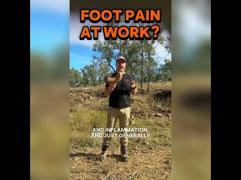 Is foot pain taking the joy out of your workday? 👣 If you're on your feet all day, climbing