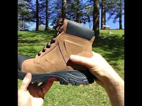 Arch Support Work Boots for Long Shifts
