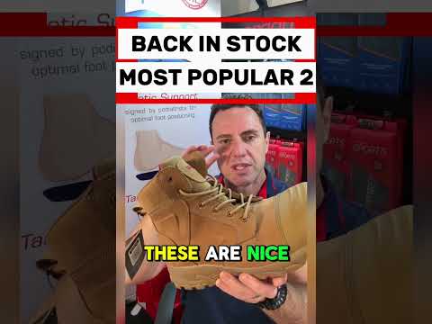 Popular ErgonX Work Boot Styles Back in Stock