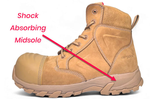 Discover Ultimate Comfort with Soft Cushioned Midsole Workboots