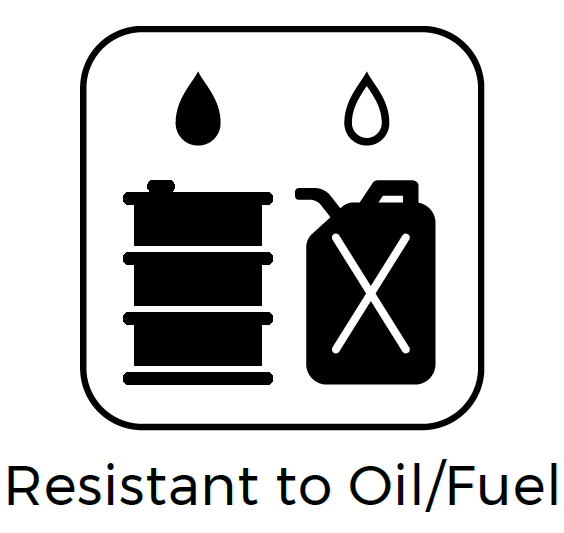 Resistant to Oil/Fuel