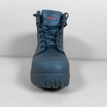 Ergonx Safety Boots Lace Up (Helium) Black