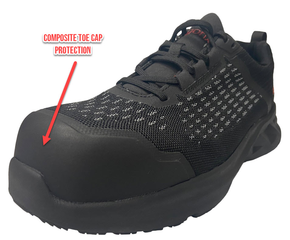 Safety shoes toe protection on sale