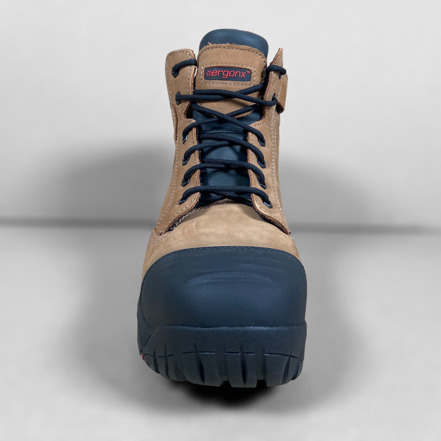 Ergonx Safety Boots Lace Up (Helium) Tan