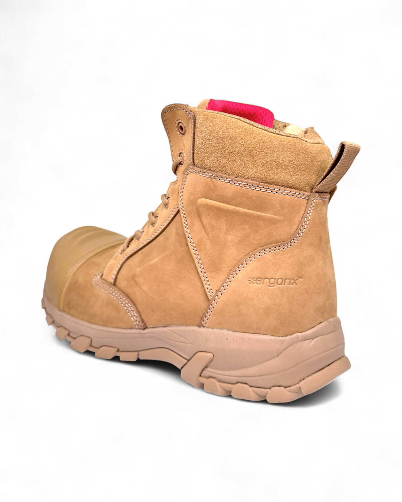 Full-Grain Leather Upper, Moisture-Wicking Lining