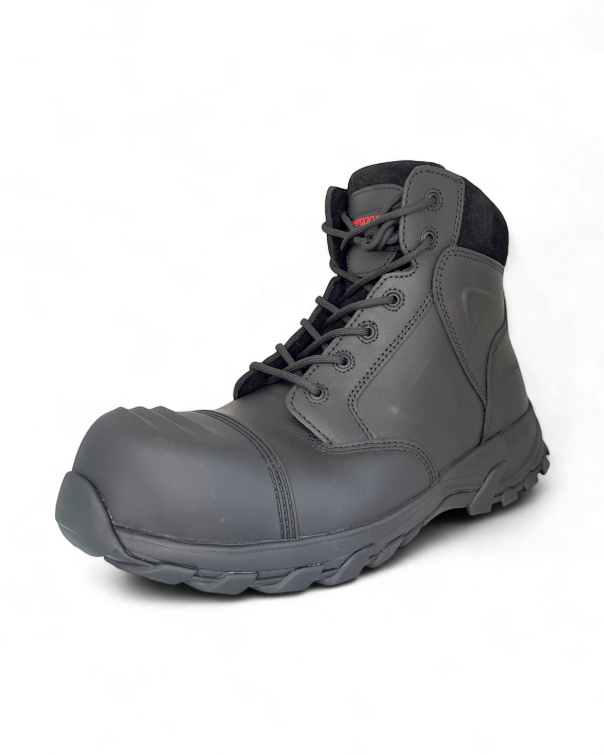Ergonx Safety Boots Lace Up (Helium) Black — product detail