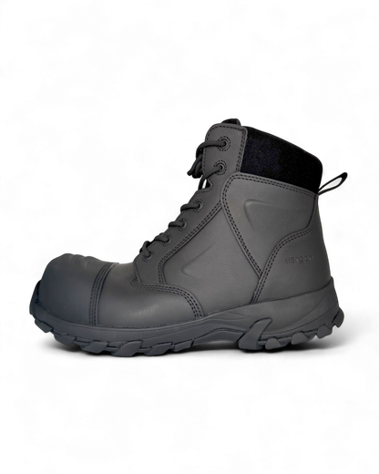 Ergonx Safety Boots Lace Up (Helium) Black — product detail