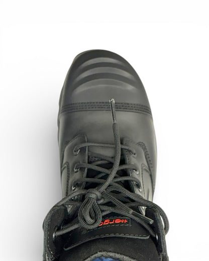Ergonx Safety Boots Lace Up (Helium) Black