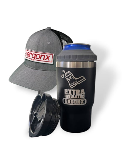 4 in 1 Coffee / Cooler + Cap