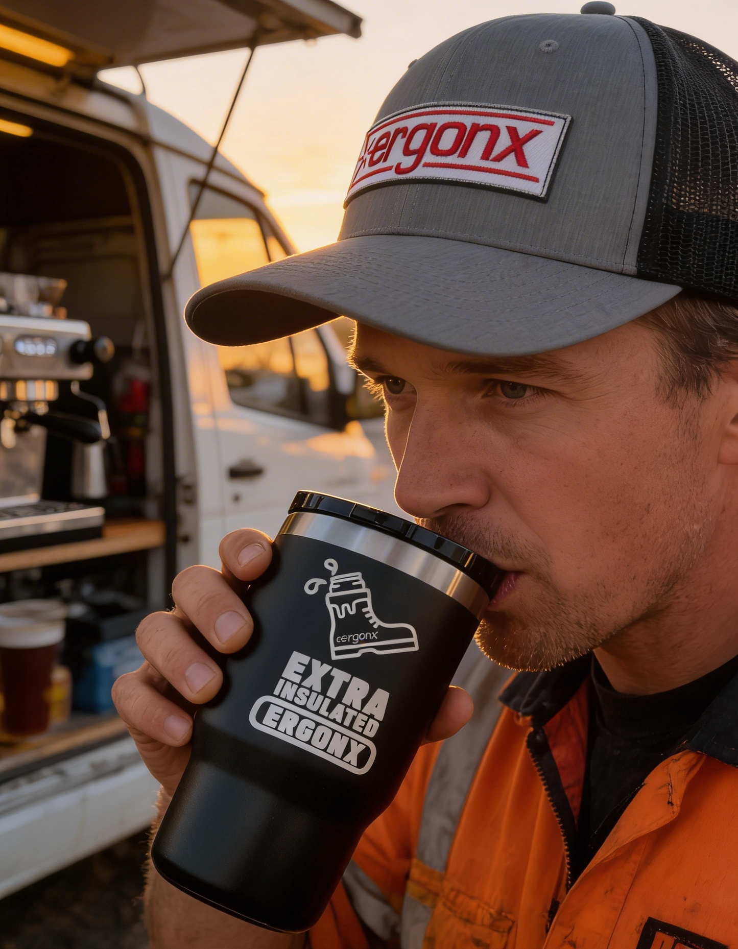 4 in 1 Coffee / Cooler + Cap