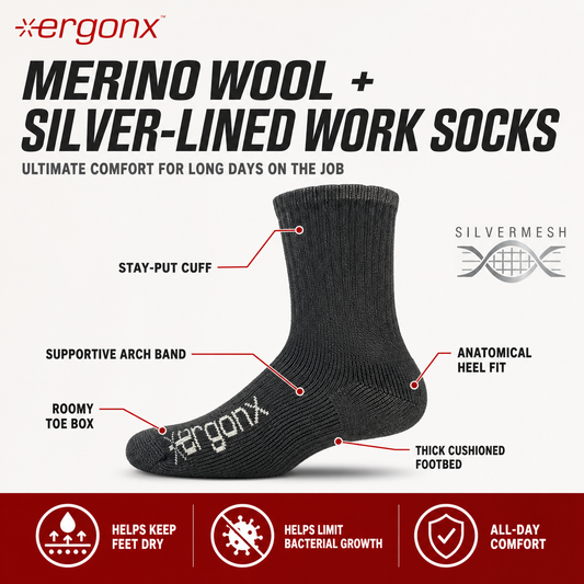 Ergonx Work Socks (1 Pair)