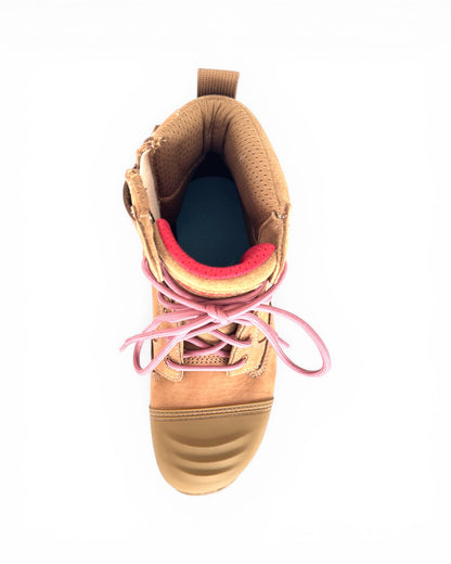 Ergonx Womens Work Boots All Tan (Helium)