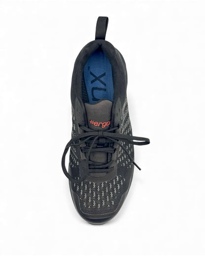 Ergonx Orthotic Safety Shoe Lace Up (LITHIUM) Black