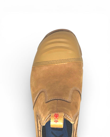 Ergonx Safety Boots Slip On (Hydrogen) All Tan — product detail