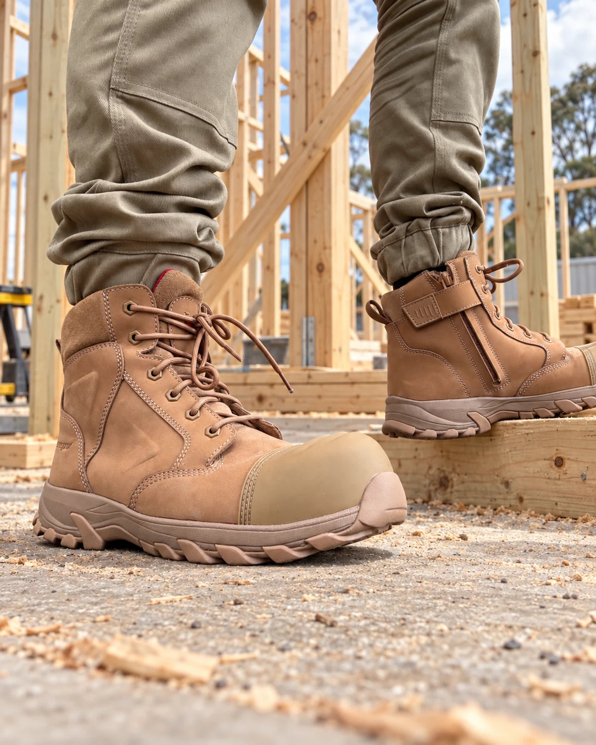 Work Boots for Construction: Ergonx footwear in the relevant work setting