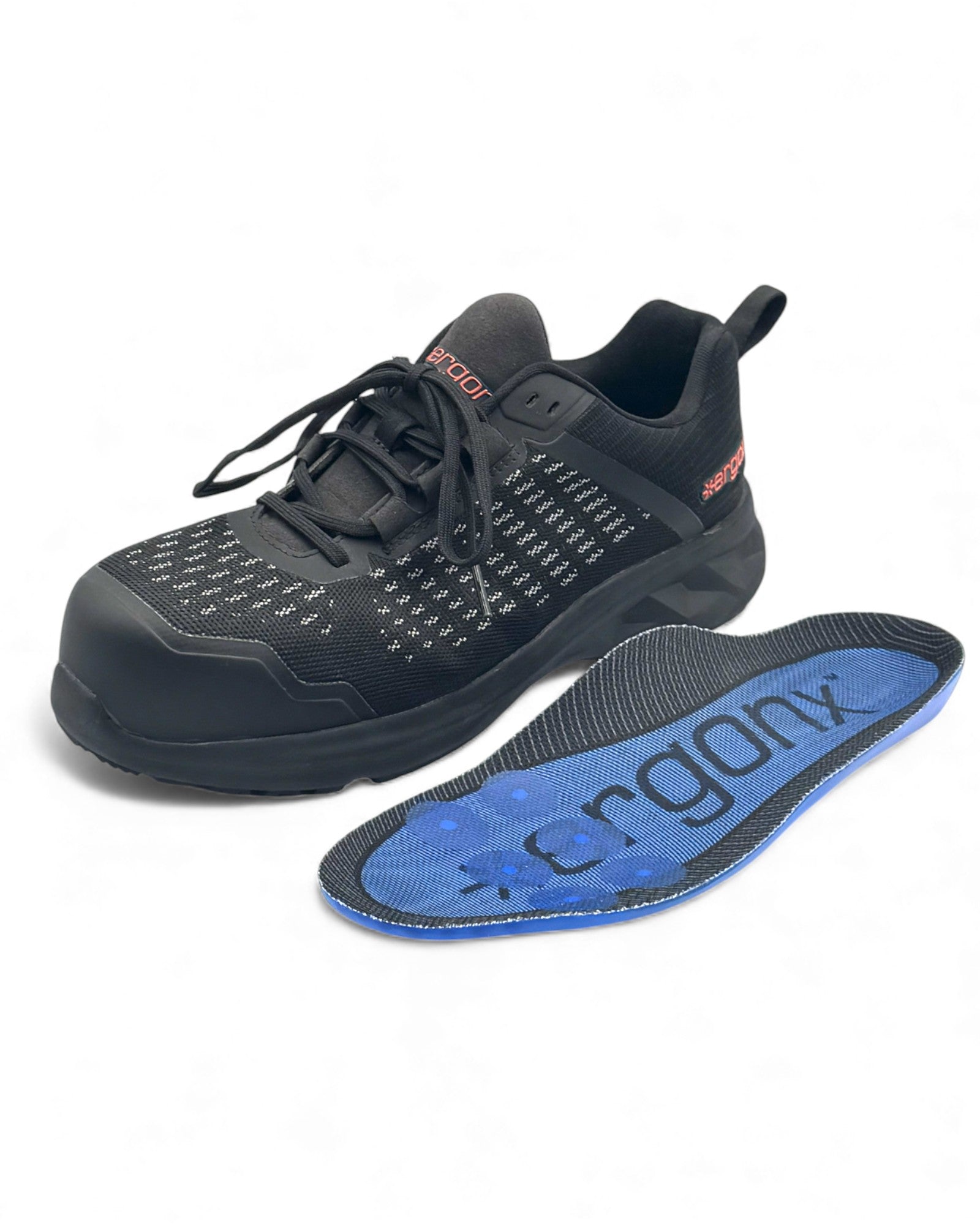 Ergonx Lithium black safety shoe